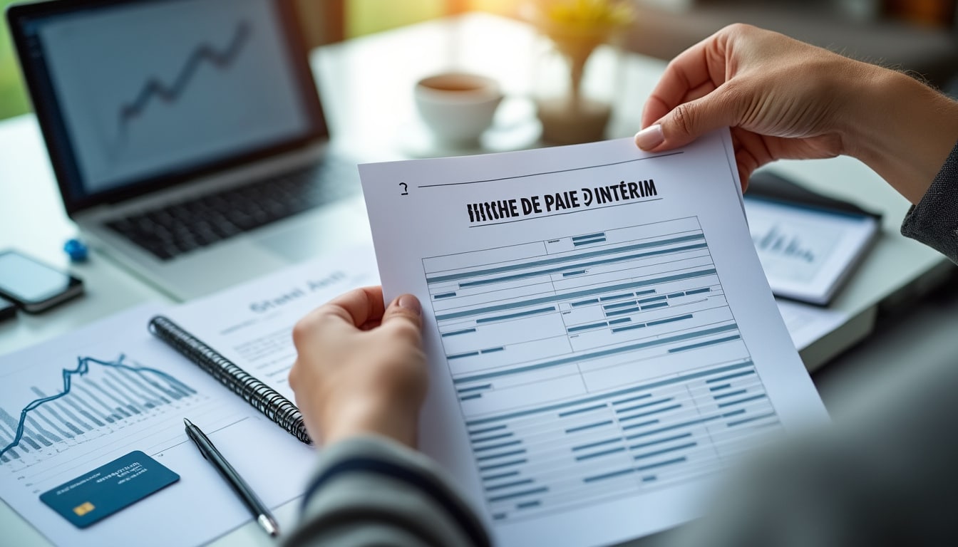 Comprendre cet fiche de paie intérim et son compte épargne temps