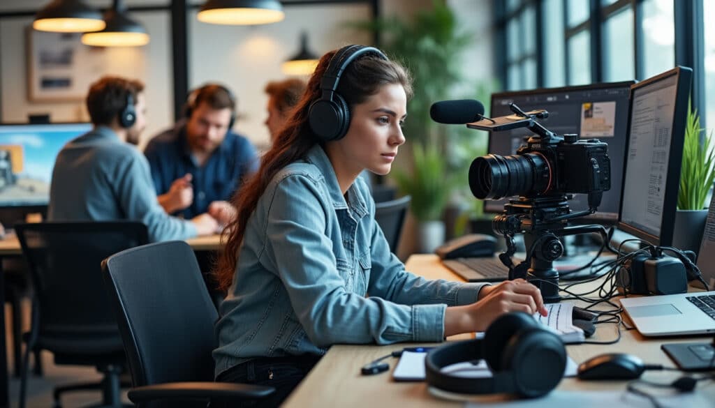 Entreprise qui recrute en alternance audiovisuel : guide complet